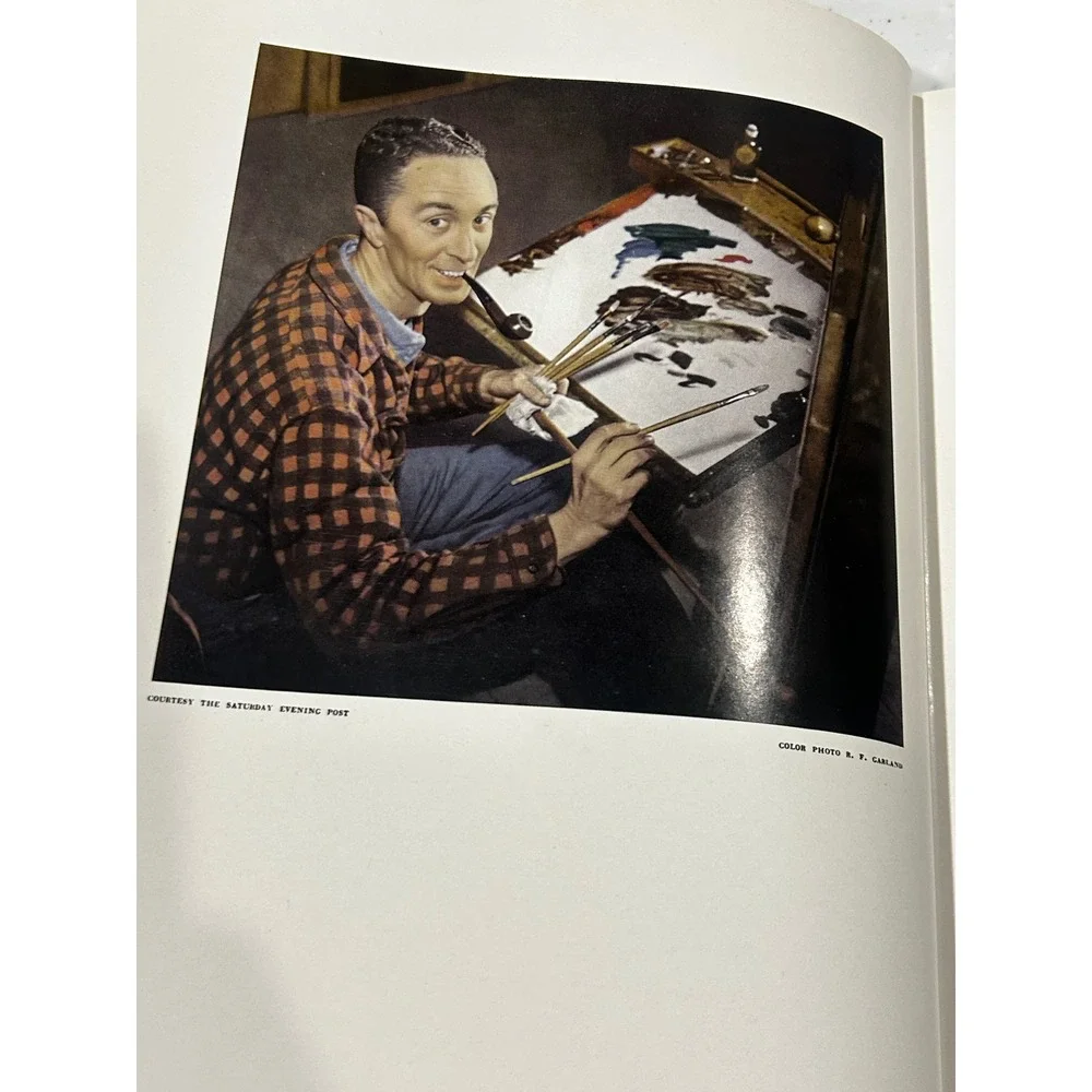 Norman Rockwell Illustrator Arthur L Guptill 25th Anniversary Edition Book 1972